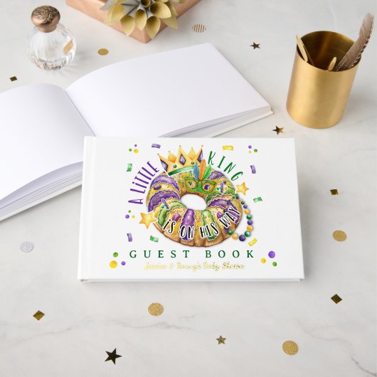 Mardi Gras A little King in on the way (Recto ouvert)