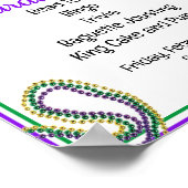 Mardi Gras Activity Director Party for Seniors Poster (Hoek)