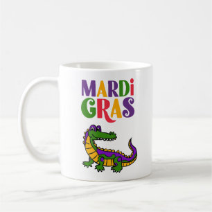Mardi Gras Alligator, Mardi Gras Feest Koffiemok