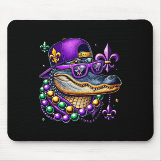 Mardi Gras Alligator Mardigator Crocodile Kids Boy Muismat