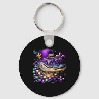 Mardi Gras Alligator Mardigator Crocodile Kids Boy Sleutelhanger