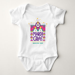 Mardi Gras Arch, Galveston, Texas Romper