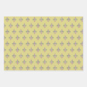 Mardi Gras Argyle Inpakpapier Set Vel (Voorkant 2)