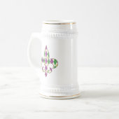 Mardi Gras Argyle Mok (Voorkant links)