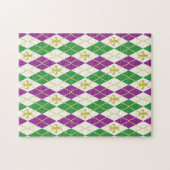 Mardi Gras Argyle Puzzel (Horizontaal)