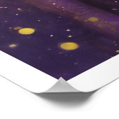 Mardi Gras Art déco femme en robe violette (Coin)