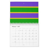Mardi Gras Art Kalender (Feb 2027)