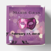 Mardi Gras Ballotins de masques violets (Haut)