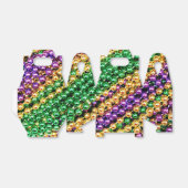Mardi Gras Beads Bedankdoosjes (Uitgevouwen)