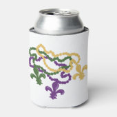 Mardi Gras Beads Blikjeskoeler (Blikje Voorkant)