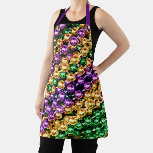 Mardi Gras Beads Schort (Insitu)