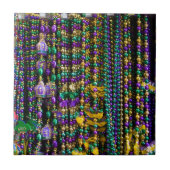 Mardi Gras Beads Tegeltje (Voorkant)