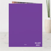 MARDI GRAS BEAGLE KAART (Achterkant)