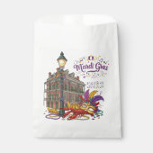 Mardi Gras Bedankzakje (Voorkant)