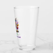 Mardi Gras Bier Glas (Links)