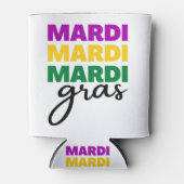 Mardi Gras Blikjeskoeler (Voorkant)