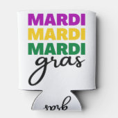 Mardi Gras Blikjeskoeler (Achterkant)