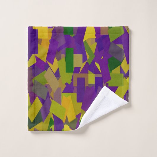 Mardi Gras Blocks (Gant de toilette)