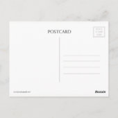 Mardi Gras Briefkaart (Achterkant)