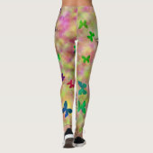 Mardi Gras Butterfly Leggings (Achterkant)