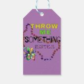 mardi gras cadeaulabel (Achterkant)