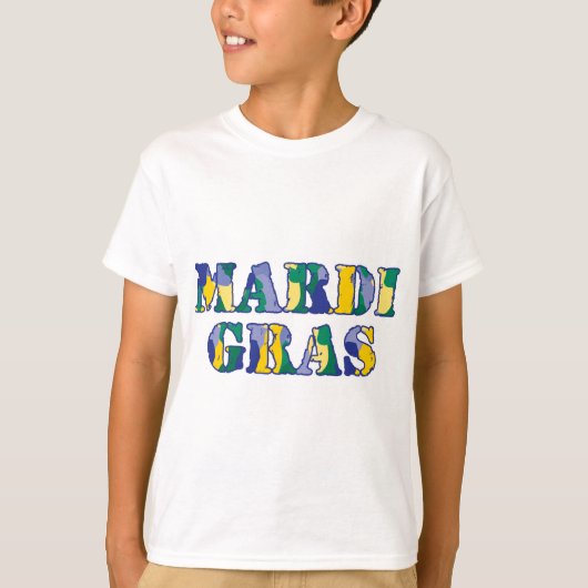 Mardi Gras Camo T-shirt (Voorkant)