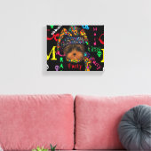 Mardi GRAS Canvas Afdruk (Insitu (Woonkamer))