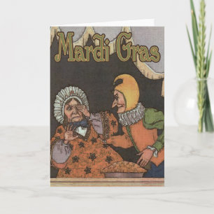 Mardi Gras Card Kaart