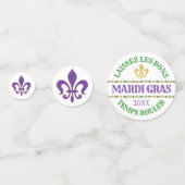 Mardi Gras | carnaval | Dikke dinsdag Confetti (Voorkanten)