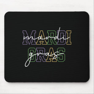 Mardi Gras Carnaval New Orleans voor vrouwen Muismat
