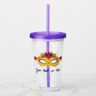 Mardi Gras Carnival Acryl Drinkbeker