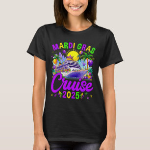 Mardi Gras Carnival Cruise 2025 Familiecruise T-shirt