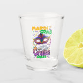 Mardi Gras Carnival Cruise Vacation Travel Shot Glas (Voorkant)