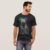 Mardi Gras Carnival Mask Cat New Orleans 2020 Fest T-shirt (Voorkant volledig)