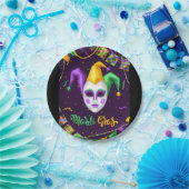 Mardi Gras Carnival Papieren Bordje (Feest)