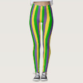 Mardi Gras Carnival vieren Leggings (Voorkant)