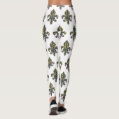 Mardi Gras Carnival vieren Leggings (Achterkant)
