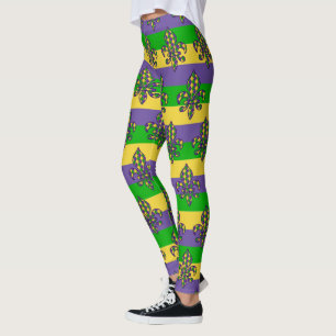 Mardi Gras Carnival vieren Leggings