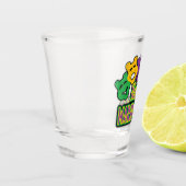 Mardi Gras Carnival vieren Shot Glas (Links)