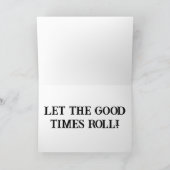 Mardi Gras Carte photo personnalisé (Intérieur)