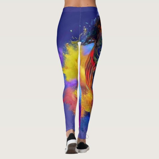 Mardi Gras Celebration Leggings (Achterkant)