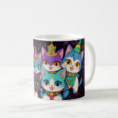 Mardi Gras Chat Parade Mug (Devant droit)