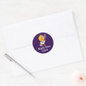 Mardi Gras Chick Stickers (Envelop)
