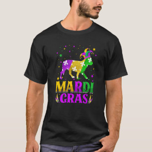 Mardi Gras Chihuahua Hondenliefhebber Carnival Jes T-shirt