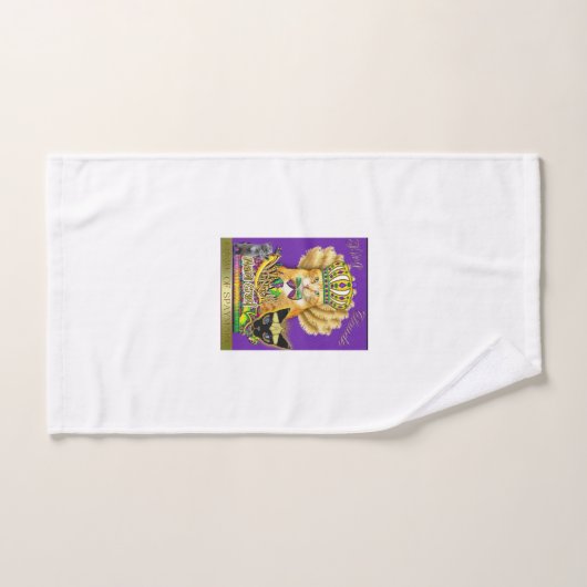 Mardi Gras Claude Bath Towel Set Bad Handdoek (Handdoek)