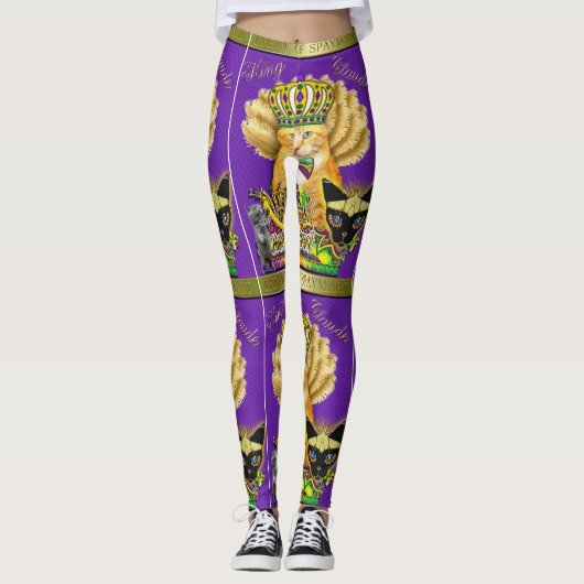 Mardi Gras Claude Leggings (Voorkant)