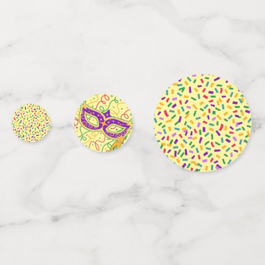 mardi gras confetti (Voorkanten)