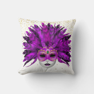 Mardi Gras Coussin
