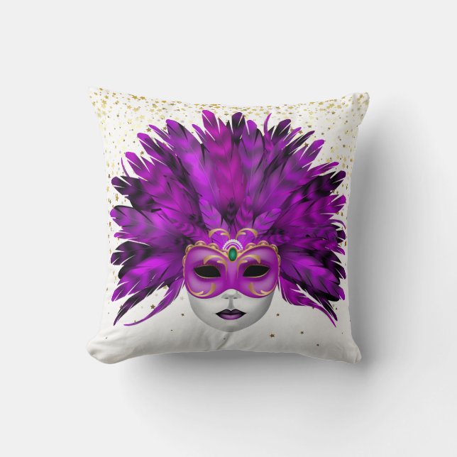 Mardi Gras Coussin (Recto)