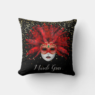 Mardi Gras Coussin